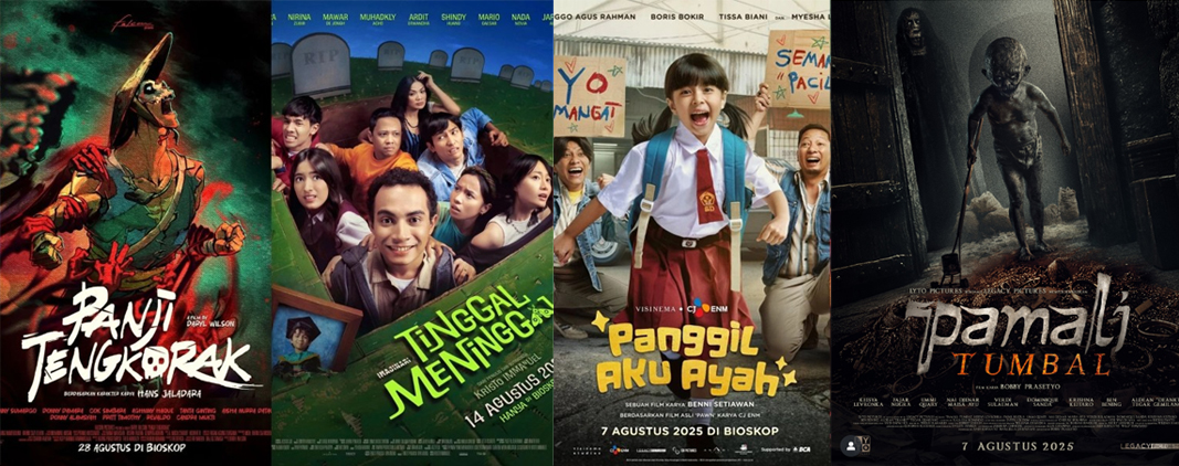 12 Film Indonesia yang Tayang Agustus 2025, Dari Horor Mistis sampai Drama Bikin Nangis!
