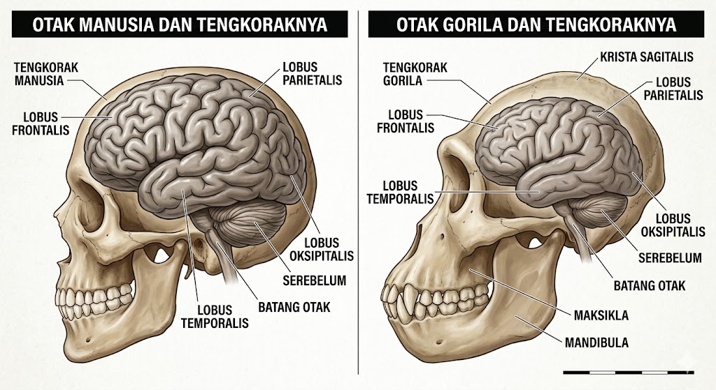 Benarkah IQ Manusia Bisa Setara dengan Gorila? Mitos atau Fakta Ilmiah