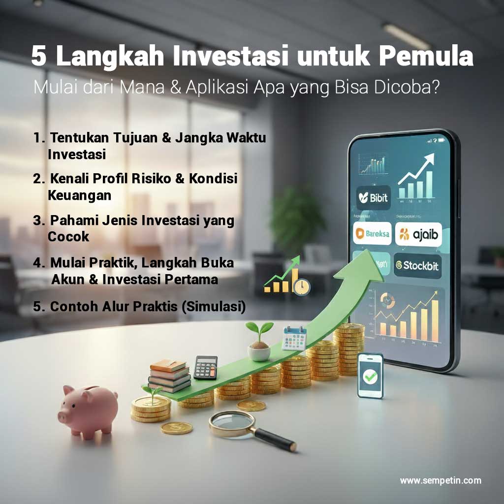 5 Langkah Investasi untuk Pemula, Mulai dari Mana &amp; Aplikasi Apa yang Bisa Dicoba?