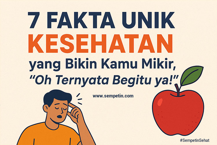 7 Fakta Unik Kesehatan yang Bikin Kamu Mikir, “Oh Ternyata Begitu ya!”