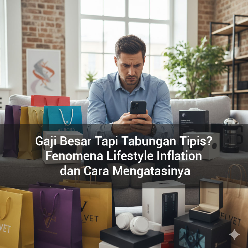 Gaji Besar Tapi Tabungan Tipis? Fenomena Lifestyle Inflation dan Cara Mengatasinya