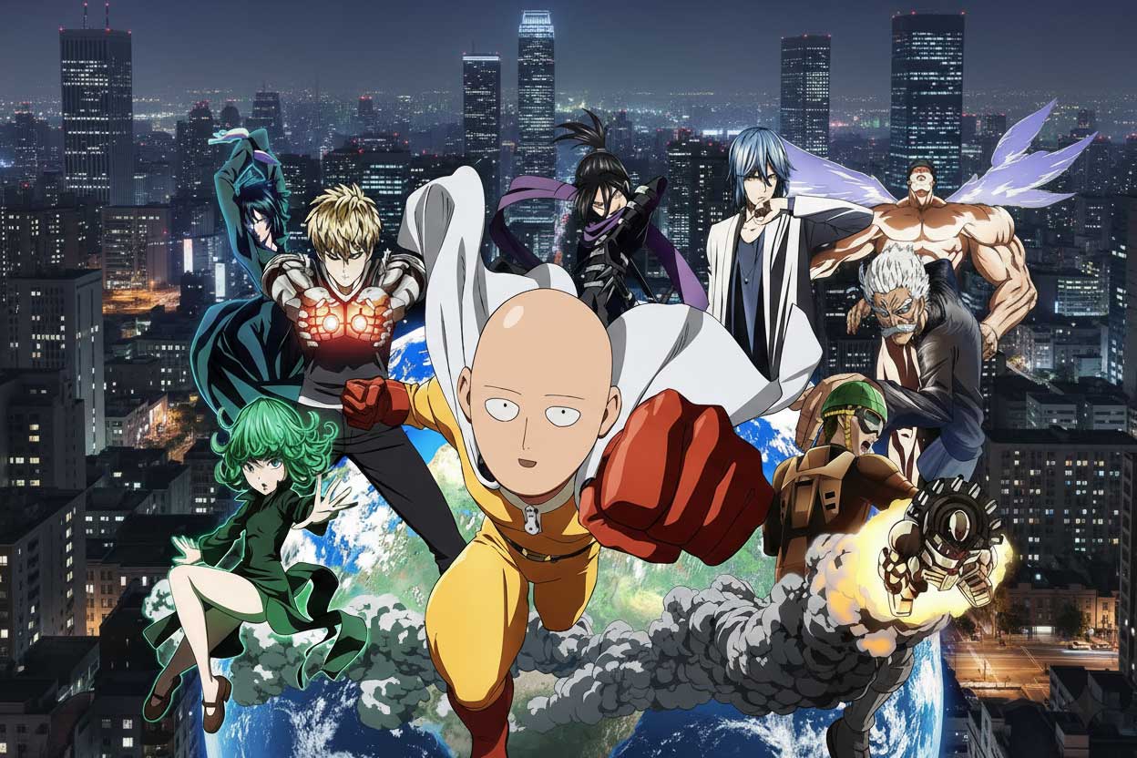 One Punch Man Season 3 Resmi Rilis Oktober 2025 Saitama Kembali dengan Pertarungan yang Lebih Gila!