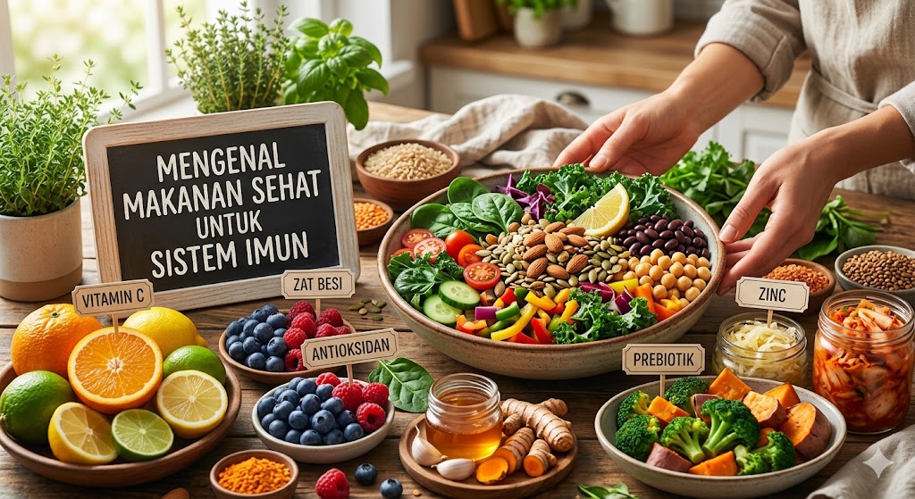 Mengenal 10 Makanan Sehat untuk Menjaga Sistem Imun Tubuh