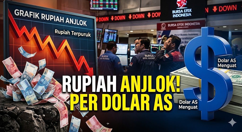 Rupiah Anjlok ke Rp 17.400 per Dolar AS, Sinyal Bahaya bagi Ekonomi Nasional?