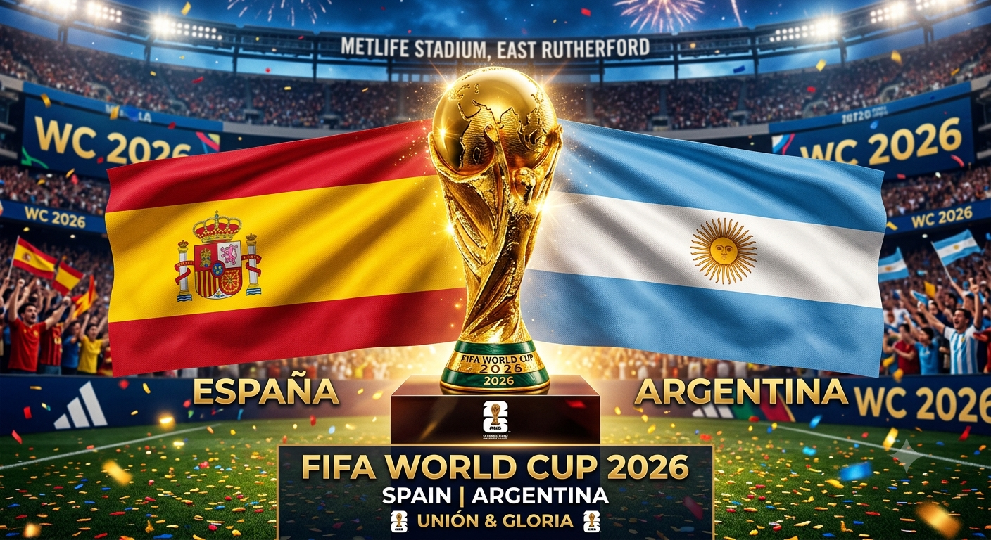 Final Piala Dunia 2026: Spanyol Tantang Argentina, Berikut Jadwal dan Informasi Siaran Resmi